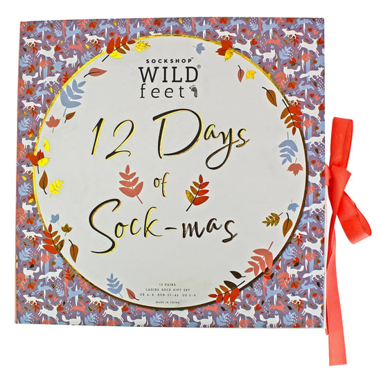 Wildfeet - 12 Days Advent Calendar Socks In Christmas Gift Box - 12 Days of Xmas - Image 2
