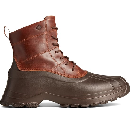 Sperry Duck Float Leather Brown Wellington Boots - Image 6