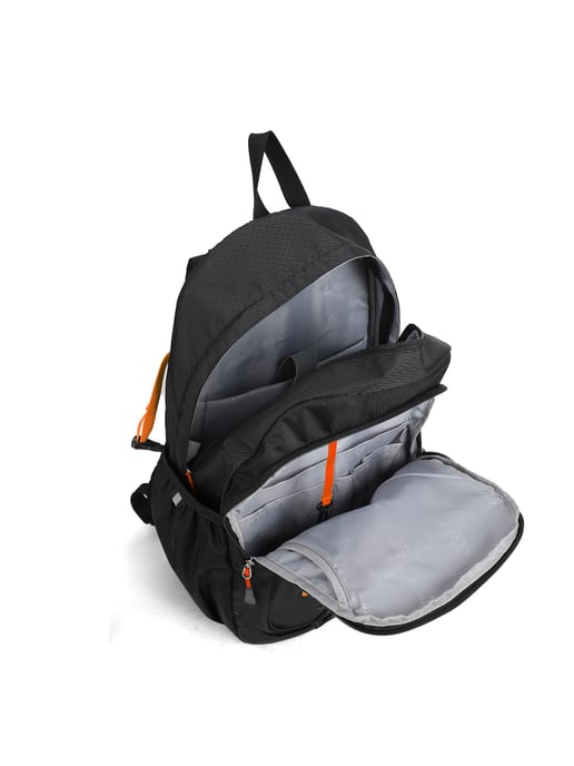 Aoking Backpack Unisex BLACK AND ORANGE - Image 5