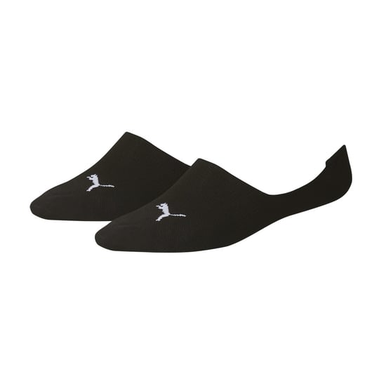 Puma Unisex Adult Liner Socks (Pack of 2) (Black) - Image 1