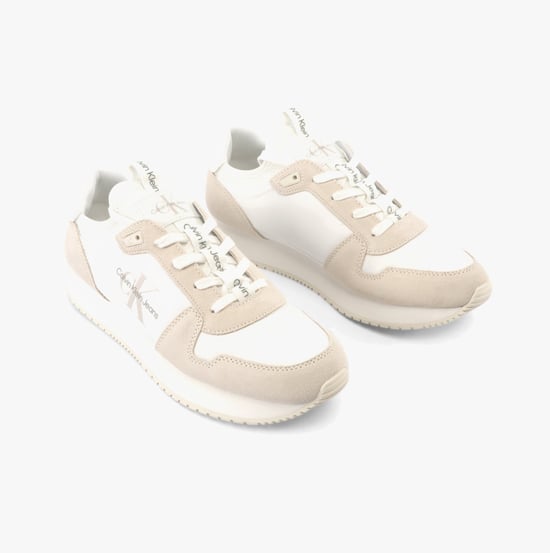 RUNNER SO LACEUP Heren Sneakers Helder Wit/Ei-schaal - Image 5