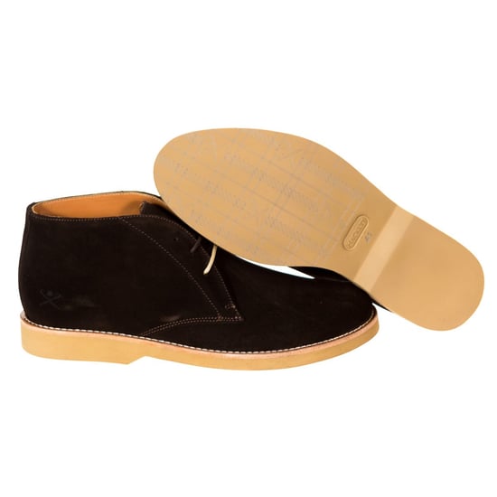 Men's high-top shoe with rubber sole HMS20444