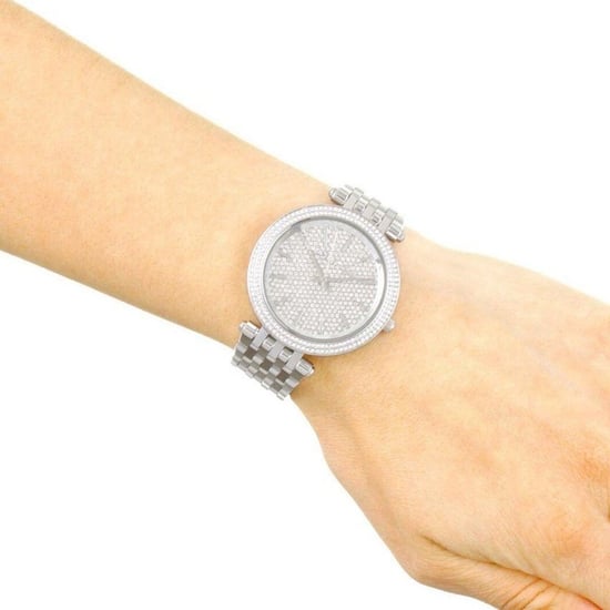 Michael Kors MK3437 Darci Silver Crystal Pave Women's Watch