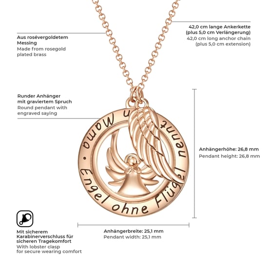 Rafaela Donata Female Brass Necklace - Image 2