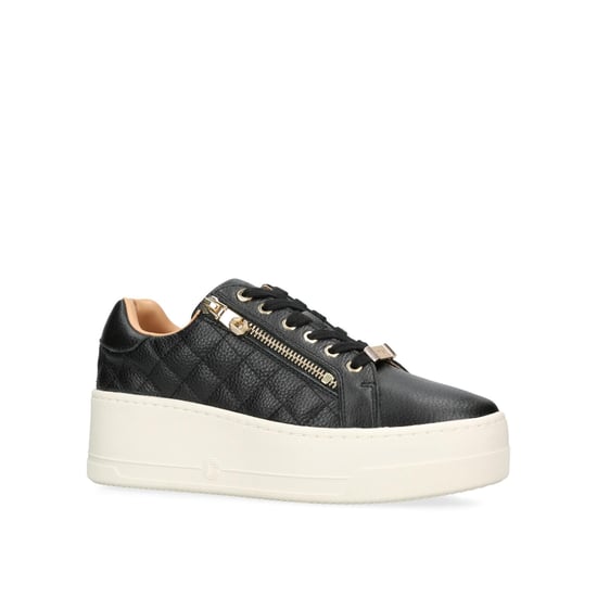 Carvela Leather Connected Zip Sneakers