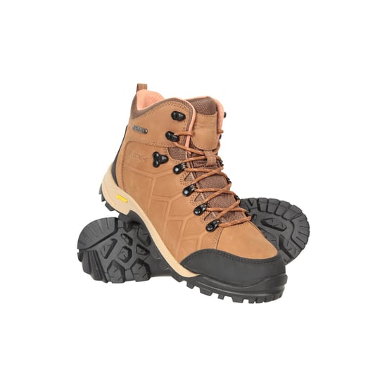 Mountain Warehouse Womens/Ladies Hurricane Extreme Leather IsoGrip Boots (Brown) - Image 6
