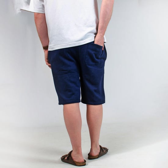 Mens Cotton Sweat Shorts Knee Length