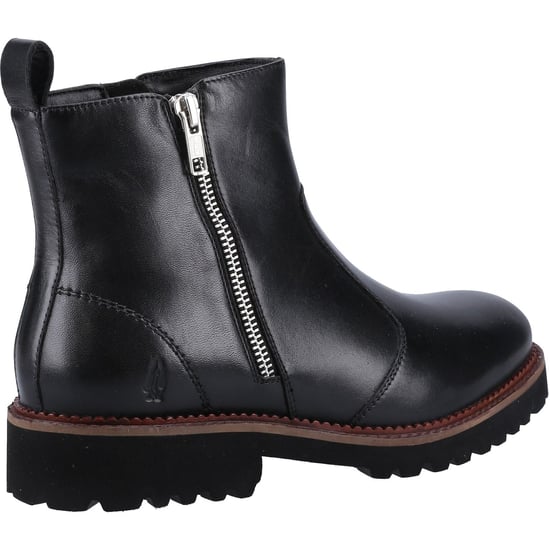 Hush Puppies Grace Suède Vrouwen Laarzen met Ritssluiting Zwart - Image 2