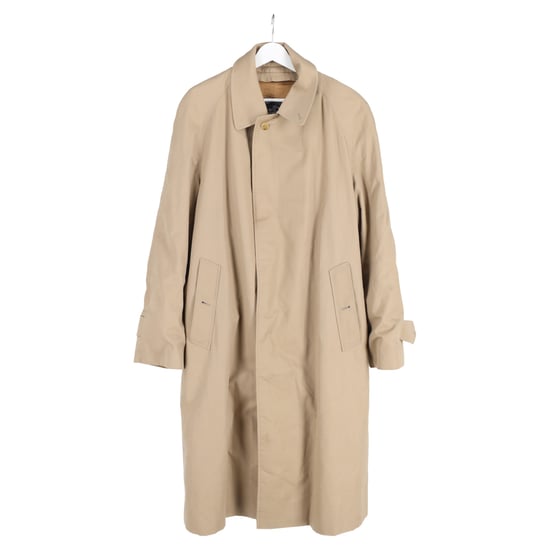 Burberry's Trench Coat in Beige Cotton