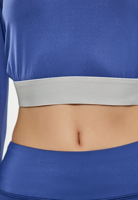 Mymo Longsleeve Dames kobalt blauw - Image 5
