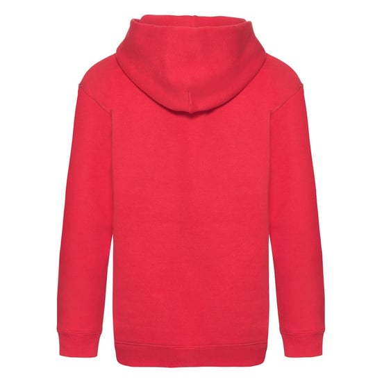 Fruit of the Loom Sweatshirt met capuchon voor kinderen/Kinderen (Rood) - Image 2