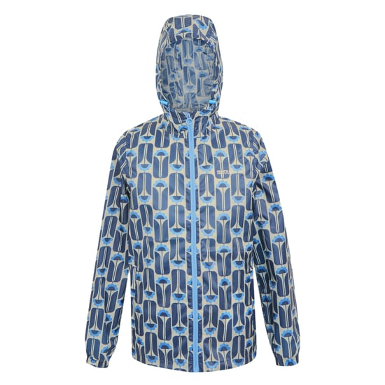 Regatta Womens/Ladies Orla Kiely Tall Flowers Packaway Summer Jacket (Navy)