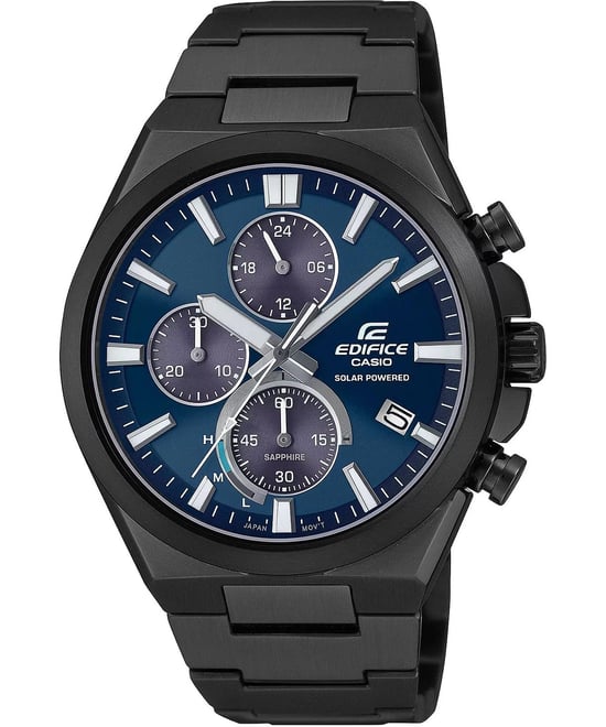 Casio Edifice Men's Black Watch EFS-S630DC-2AVUEF - Image 1