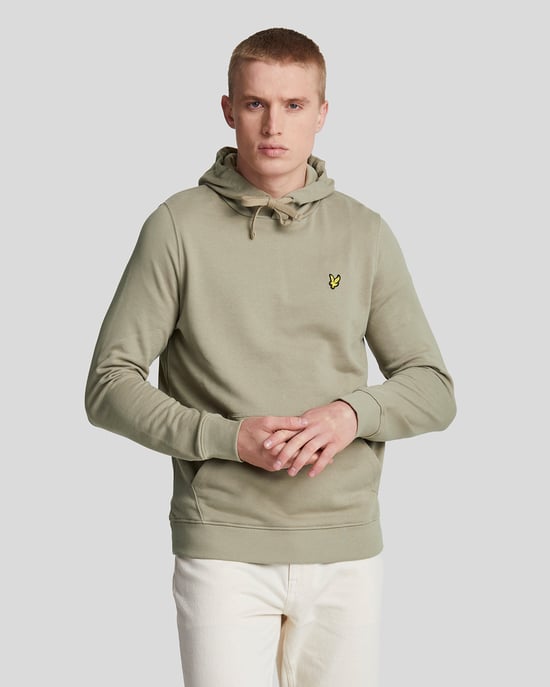 Mens Pullover Hoodie in Green - Image 1