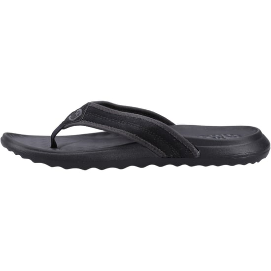 HEYDUDE Myers Flip Sport Mode Polyester Svarta sandaler för män - Image 4