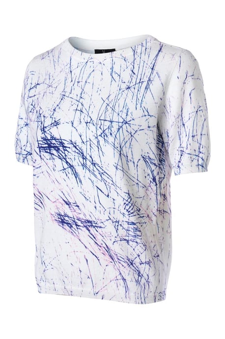Mylah Print Top Wit - Image 3