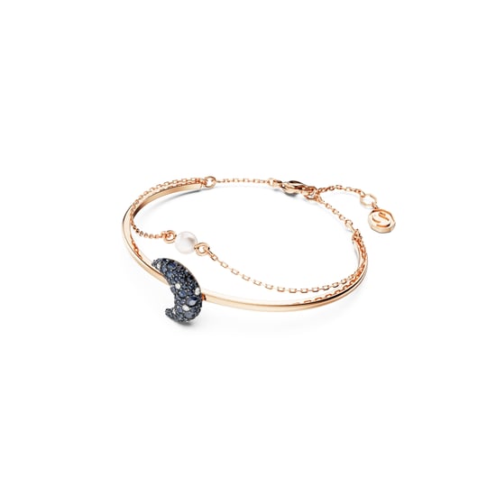 Swarovski 'Luna' Women's Gold Plated Metal Bracelet - Rose 5671586