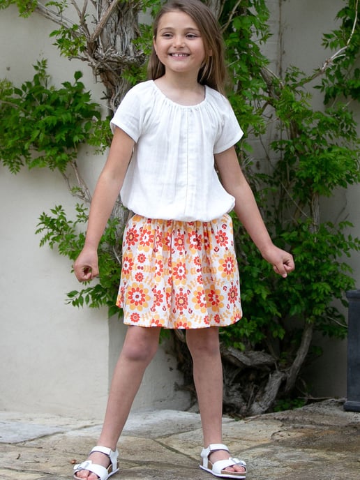 Kite Clothing Groovy Floral Skirt