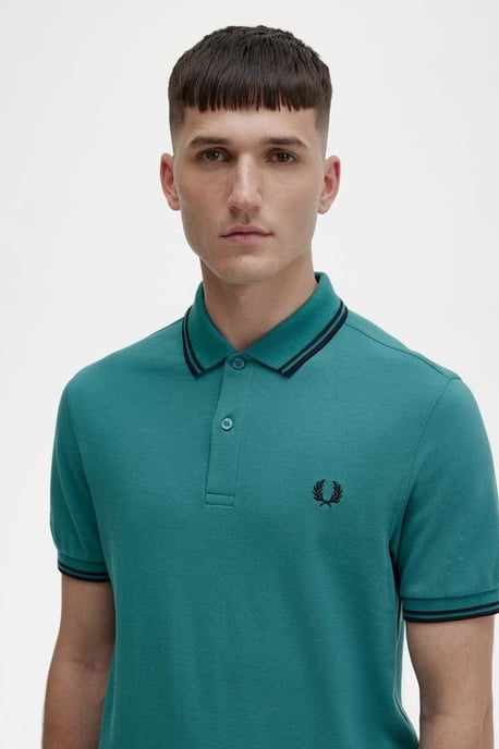 Fred Perry regular fit polo met logo groen - Image 5