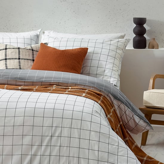 Yard Howarth Check Reversible Duvet Cover Set - Image 4