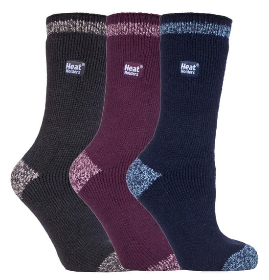 HEAT HOLDERS - 3-pack Multipack isolerade termosockor för damer för vintern - Catania - Image 1