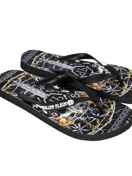 Philipp Plein Flip flop Men's Black - Image 4