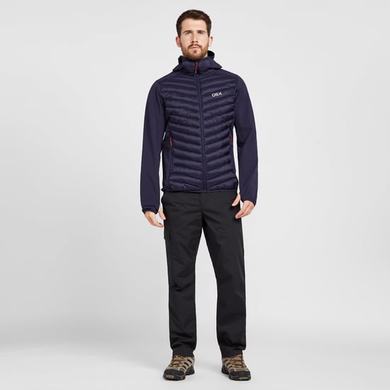 OEX Men's Water Repellent Ulsta Hybrid Full Zip Jacket with Thinsulatesynthetic Insulation