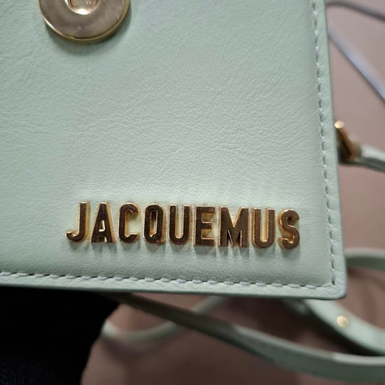 Jacquemus Chiquito Signature Mini Handbag in Green Leather - Image 5