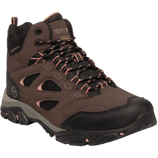Regatta Womens/Ladies Holcombe IEP Mid Waterproof Fabric Walking Boots