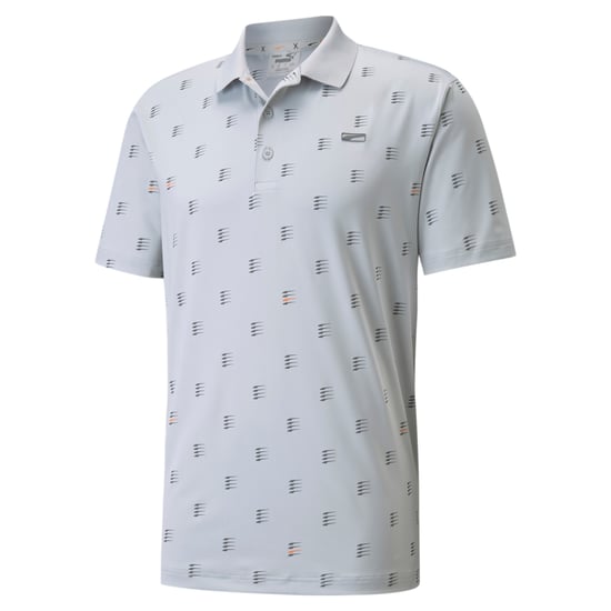 PUMA Mens MATTR Moving Day Golf Polo Shirt
