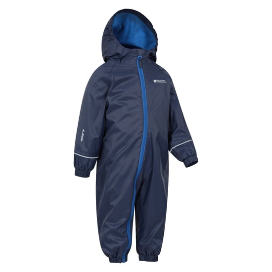 Mountain Warehouse Childrens/Kids Spright Waterproof Rain Suit (Navy) - Image 3