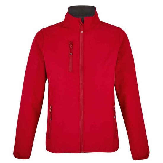 SOLS Womens/Ladies Falcon Softshell Recycled Soft Shell Jacket (Pepper Red) - Image 1