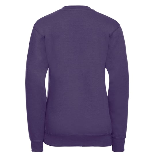 Russell Collection Childrens/Kids V Neck Sweatshirt (Purple)