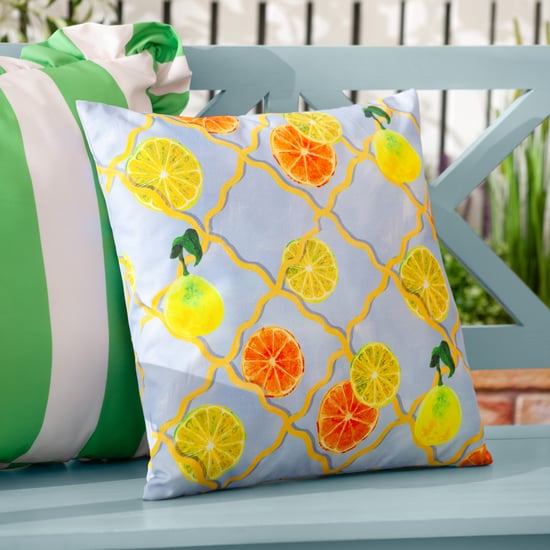 Wylder Nature Citrus Trellis Printed Outdoor Cushion Cover - Image 6