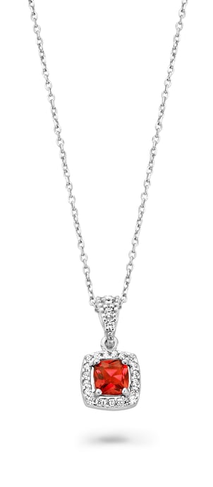 Orphelia 'Faustine' Dames 925 Sterling Zilveren Ketting met Hanger - Zilver ZH-7199/RE - Image 3