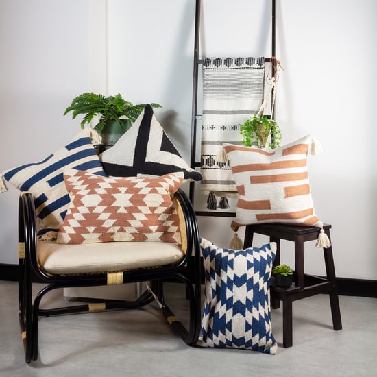 Altai Jacquard Feather Filled Cushion
