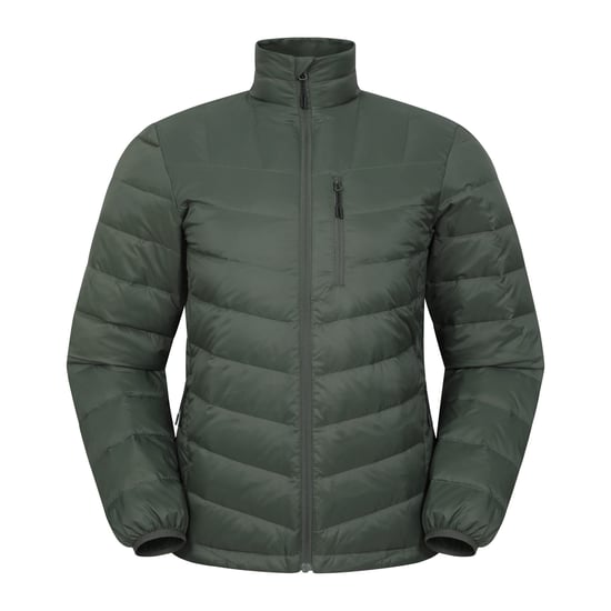 Mountain Warehouse Heren Trail Extreme donsjack (Donkere Khaki) - Image 1