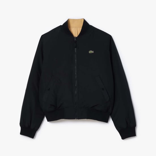 Men's Lacoste Water-Repellent Padded Bomber Jacket in Multi colour