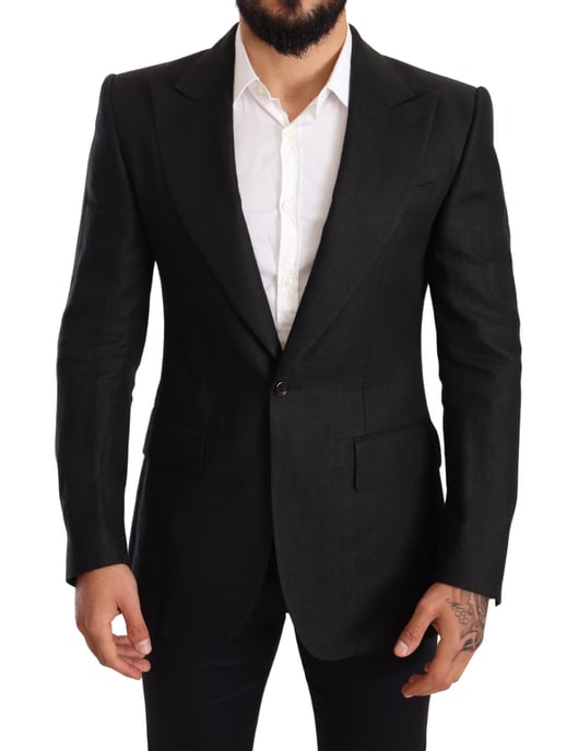 Linne Slim Fit Kappa Jacka Blazer - Image 1