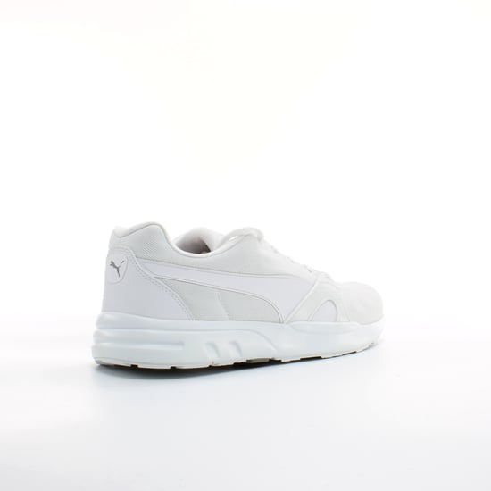 Puma Trinomic XT S White Textile Mens Lace Up Trainers 359135 03