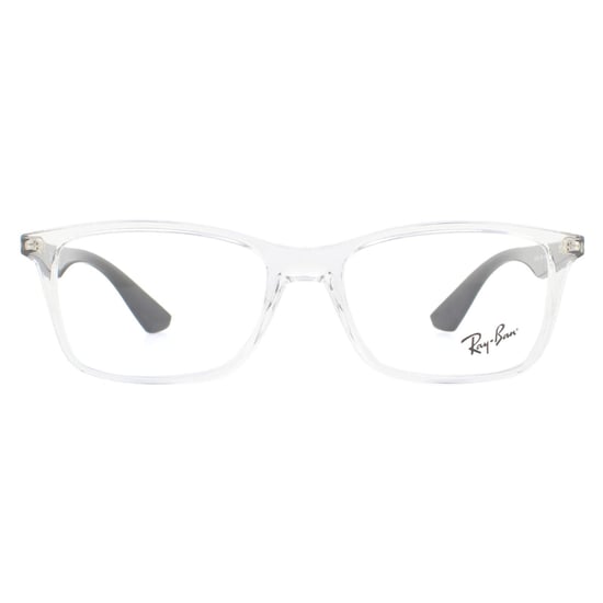 Ray-Ban Rektangulär Transparent och Svart Unisex Dam Glasögonbågar - Image 1