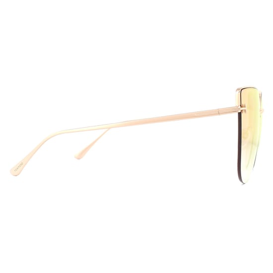 Tom Ford Sunglasses Ingrid-02 FT0652 33Z Gold Pink Purple Gradient Mirror - Image 4