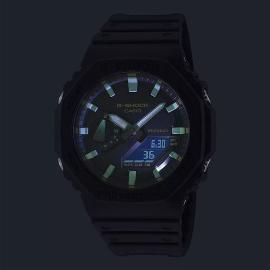 Casio G-shock Men's Black Watch GA-2100RC-1AER - Image 3
