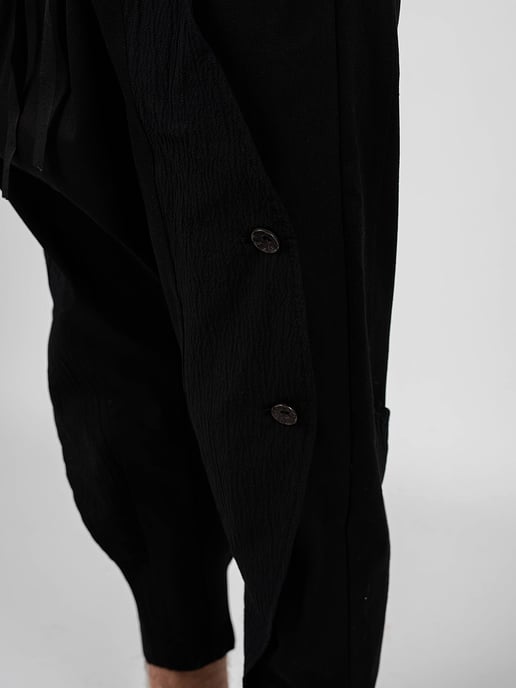 La Haine Inside Us Trousers Rancore Men's Black - Image 6