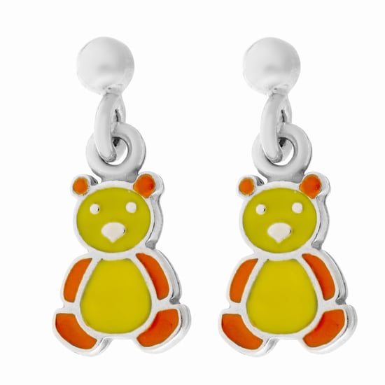 Orphelia 'Bear' Kinder 925 Sterling Zilveren Set: Armband + Oorbellen - Zilver SET-7140/YE - Image 2