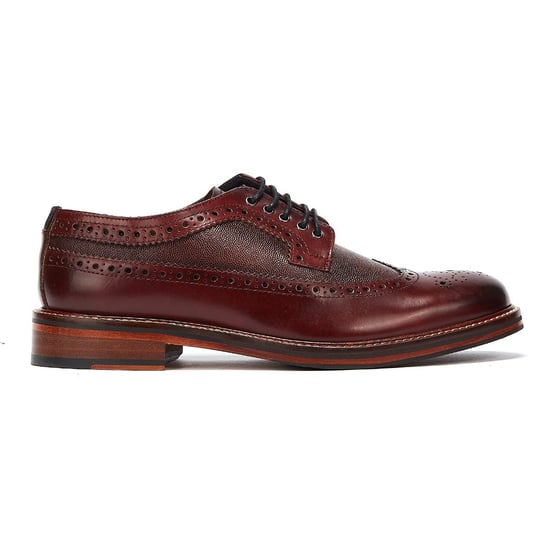 Ben Sherman Archie Brogue herenschoenen bordeauxrood - Image 5