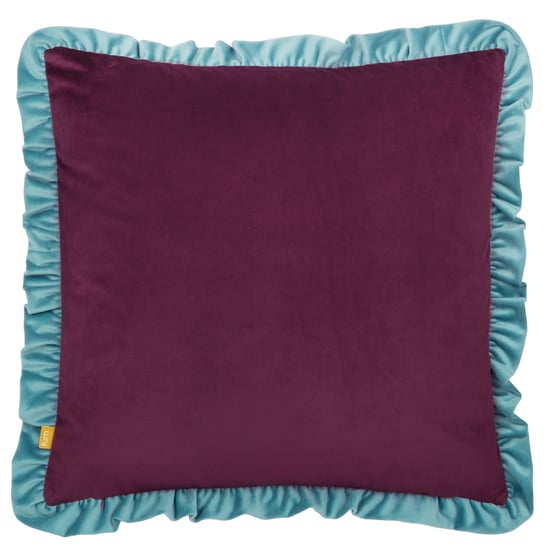 furn. Athena Printed Velvet Cushion Cover - Image 2
