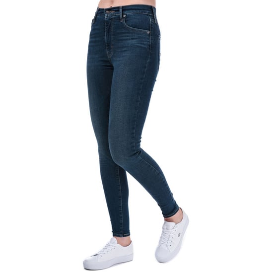 Women's Levis Mile High Super Skinny Jeans in Denim