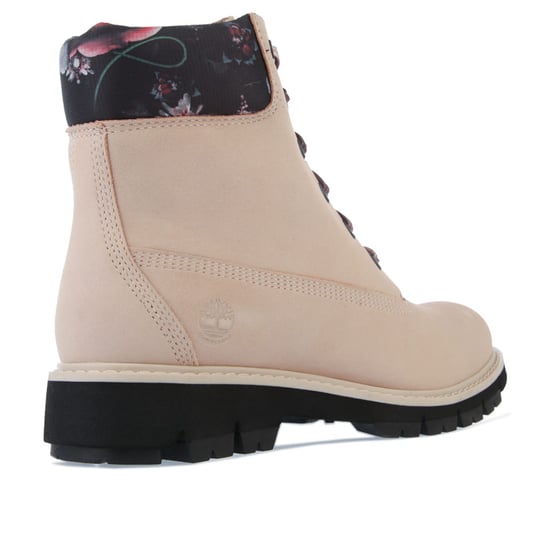 Timberland Lucia Way 6-tums kängor i rosa för kvinnor - Image 3