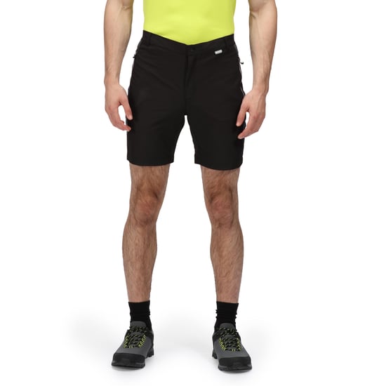 Regatta Mens Mountain II Shorts (Black/India Grey)